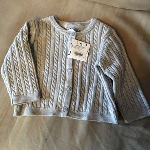 Janie and Jack baby boys sweater - New!